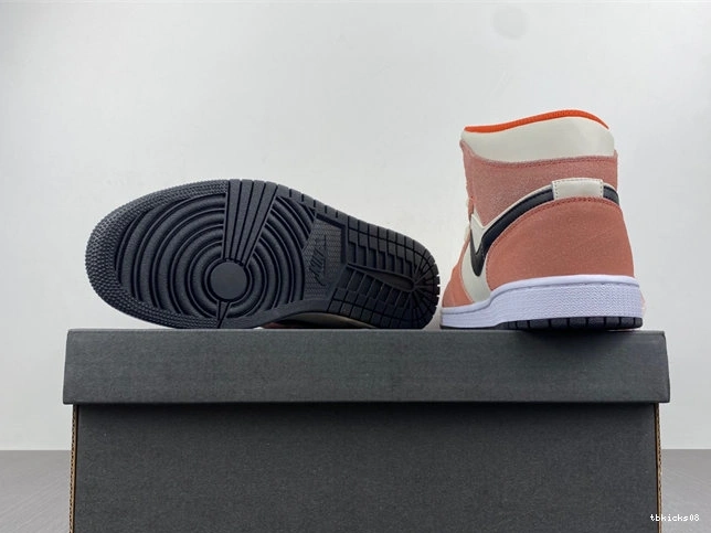 Cheap TBkick 1 SE Seasonal Jordan 3683 Suede Mid Orange DV1336- 1028